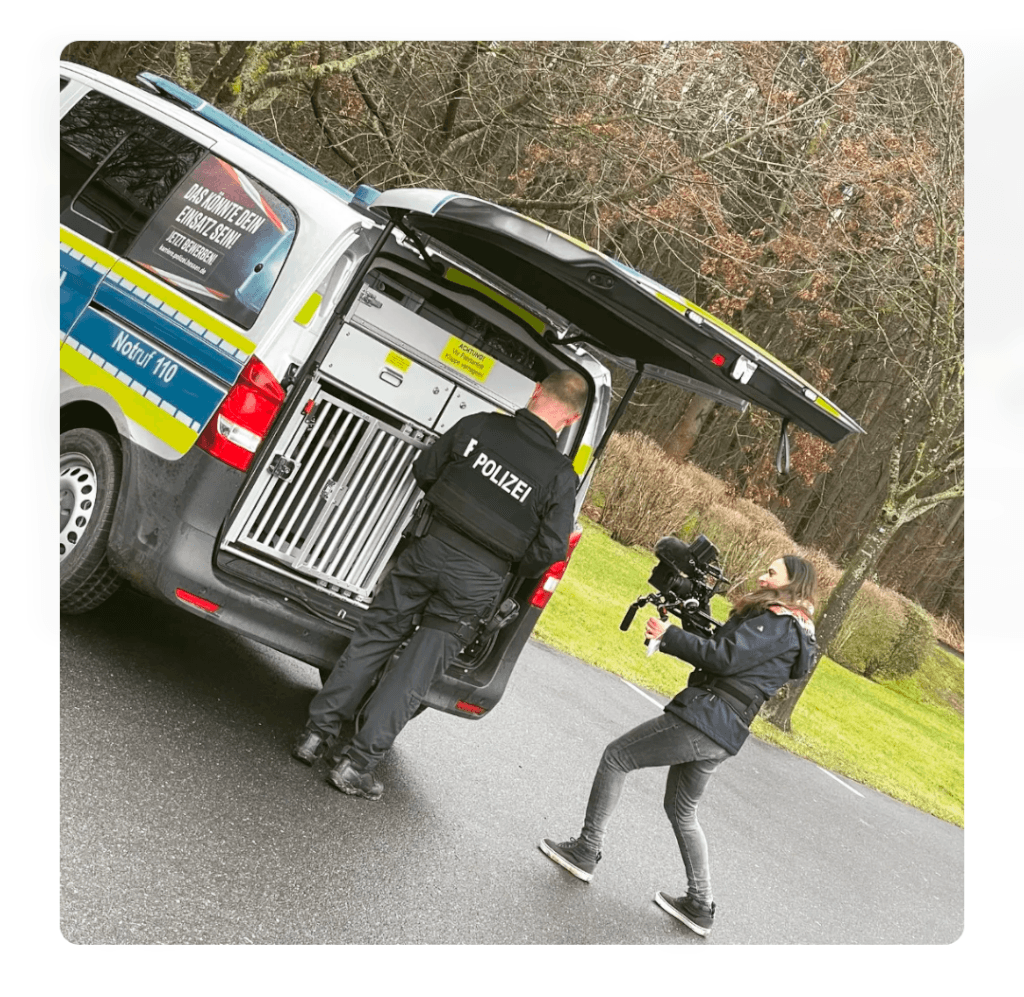 Dreharbeiten Deutsche Polizeigewerkschaft